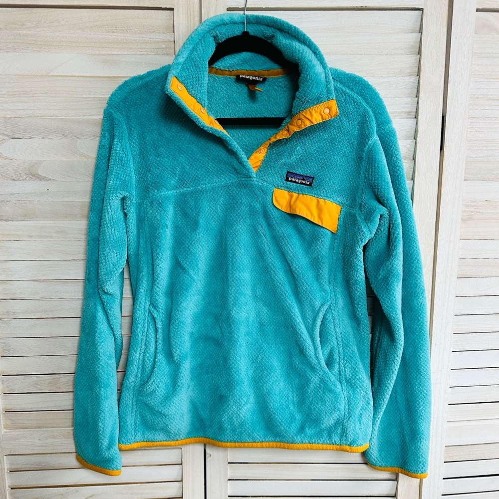 Patagonia ReTool Snap T Fleece Pullover Aqua